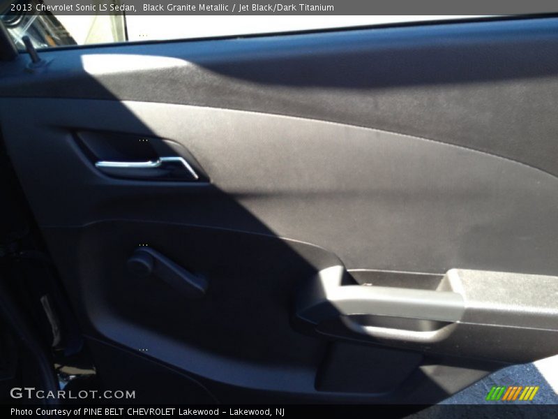 Black Granite Metallic / Jet Black/Dark Titanium 2013 Chevrolet Sonic LS Sedan