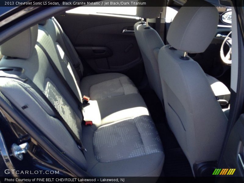 Black Granite Metallic / Jet Black/Dark Titanium 2013 Chevrolet Sonic LS Sedan