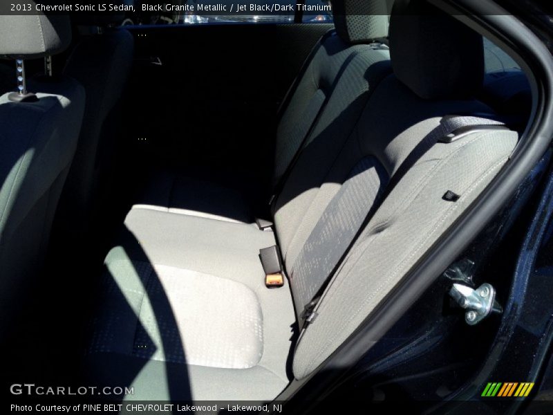Black Granite Metallic / Jet Black/Dark Titanium 2013 Chevrolet Sonic LS Sedan