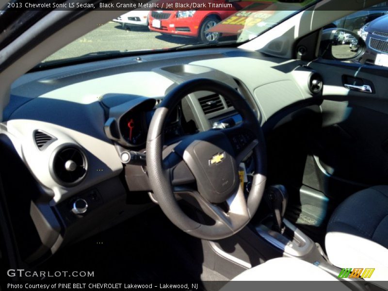 Black Granite Metallic / Jet Black/Dark Titanium 2013 Chevrolet Sonic LS Sedan
