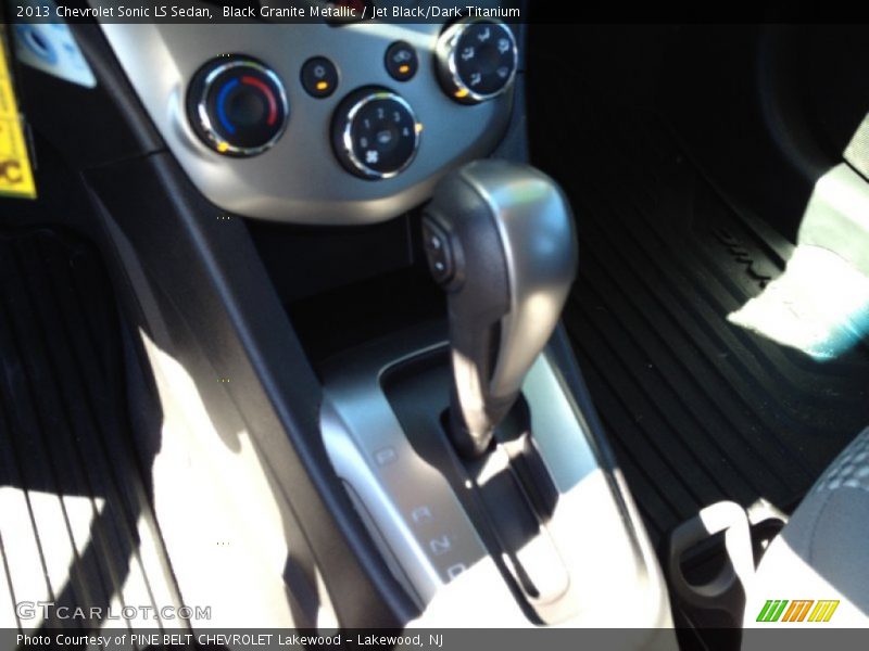 Black Granite Metallic / Jet Black/Dark Titanium 2013 Chevrolet Sonic LS Sedan