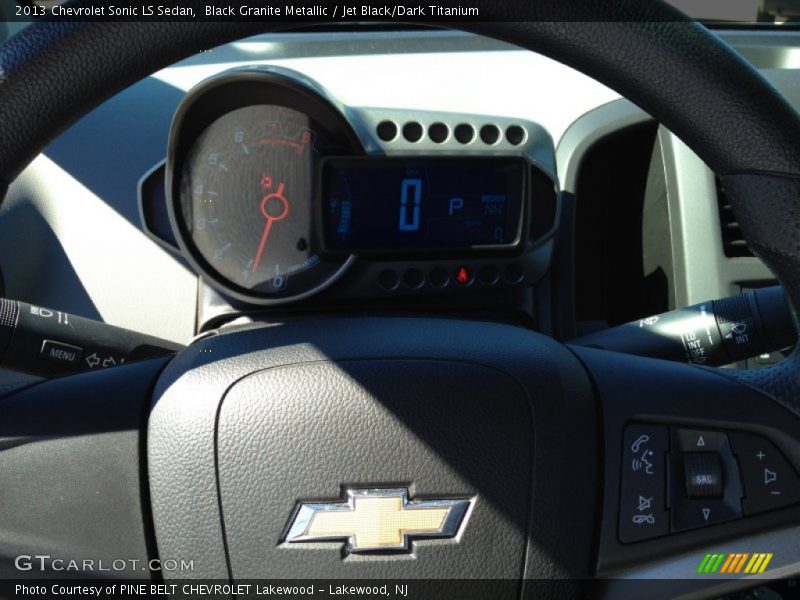 Black Granite Metallic / Jet Black/Dark Titanium 2013 Chevrolet Sonic LS Sedan
