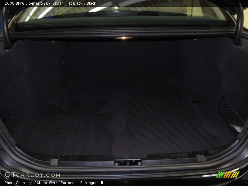 Jet Black / Black 2008 BMW 5 Series 528xi Sedan