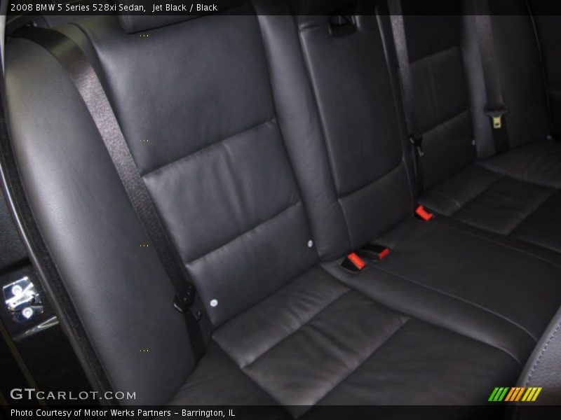 Jet Black / Black 2008 BMW 5 Series 528xi Sedan