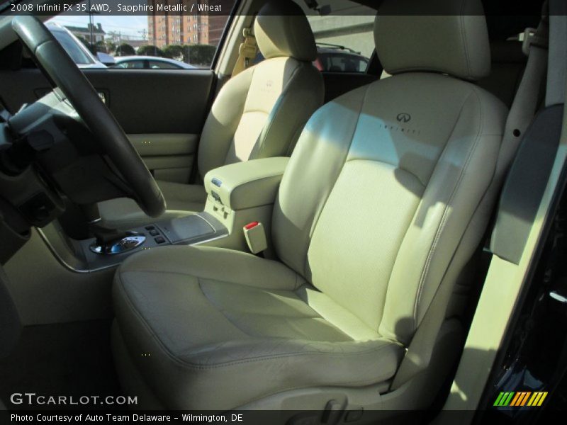 Sapphire Metallic / Wheat 2008 Infiniti FX 35 AWD