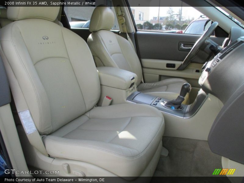 Sapphire Metallic / Wheat 2008 Infiniti FX 35 AWD