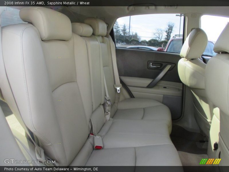 Sapphire Metallic / Wheat 2008 Infiniti FX 35 AWD