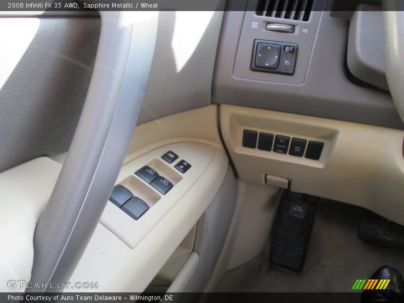 Sapphire Metallic / Wheat 2008 Infiniti FX 35 AWD