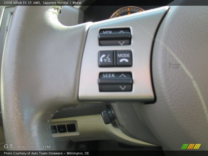 Sapphire Metallic / Wheat 2008 Infiniti FX 35 AWD