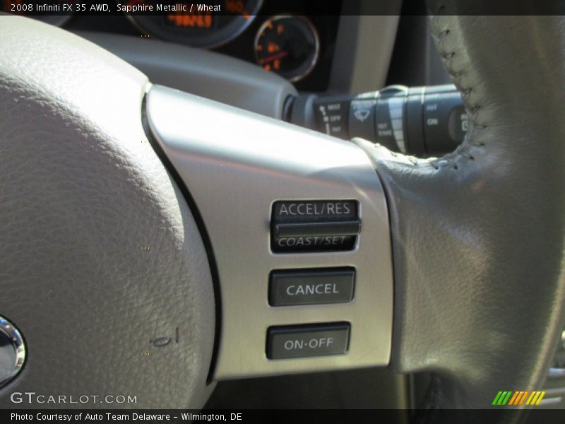 Sapphire Metallic / Wheat 2008 Infiniti FX 35 AWD