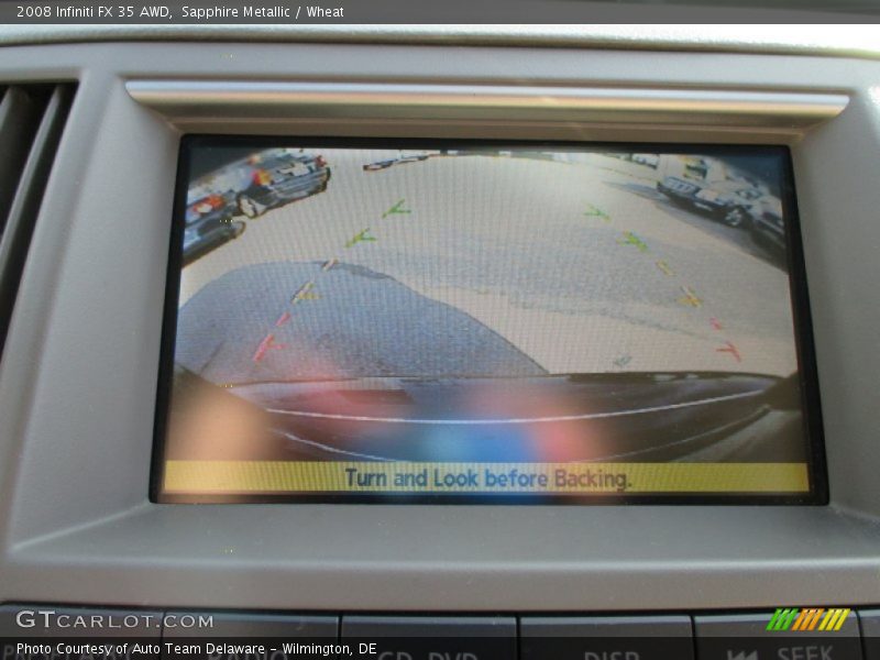 Sapphire Metallic / Wheat 2008 Infiniti FX 35 AWD