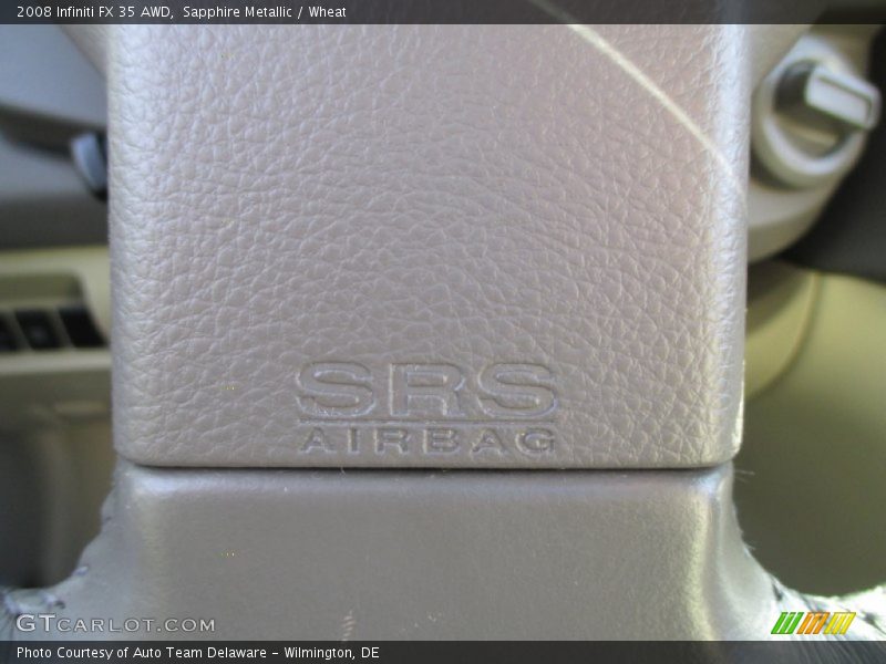 Sapphire Metallic / Wheat 2008 Infiniti FX 35 AWD