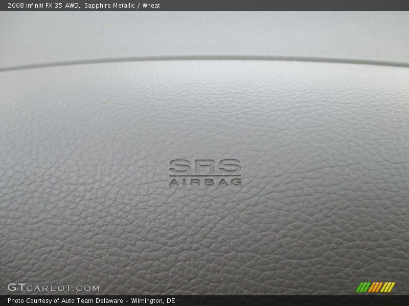 Sapphire Metallic / Wheat 2008 Infiniti FX 35 AWD
