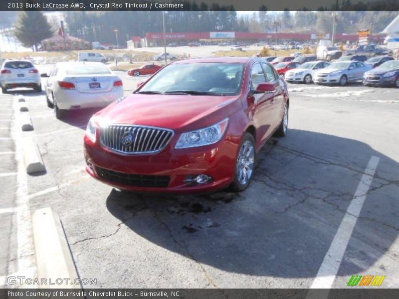 Crystal Red Tintcoat / Cashmere 2013 Buick LaCrosse AWD