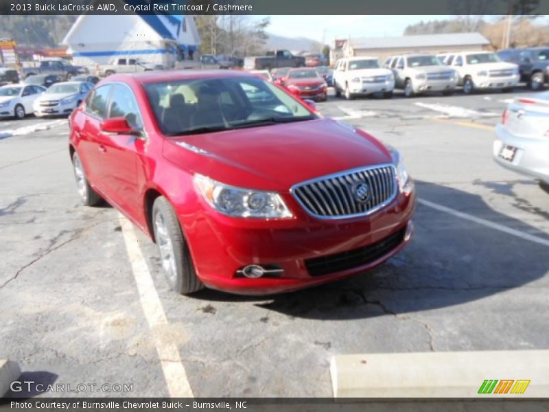 Crystal Red Tintcoat / Cashmere 2013 Buick LaCrosse AWD
