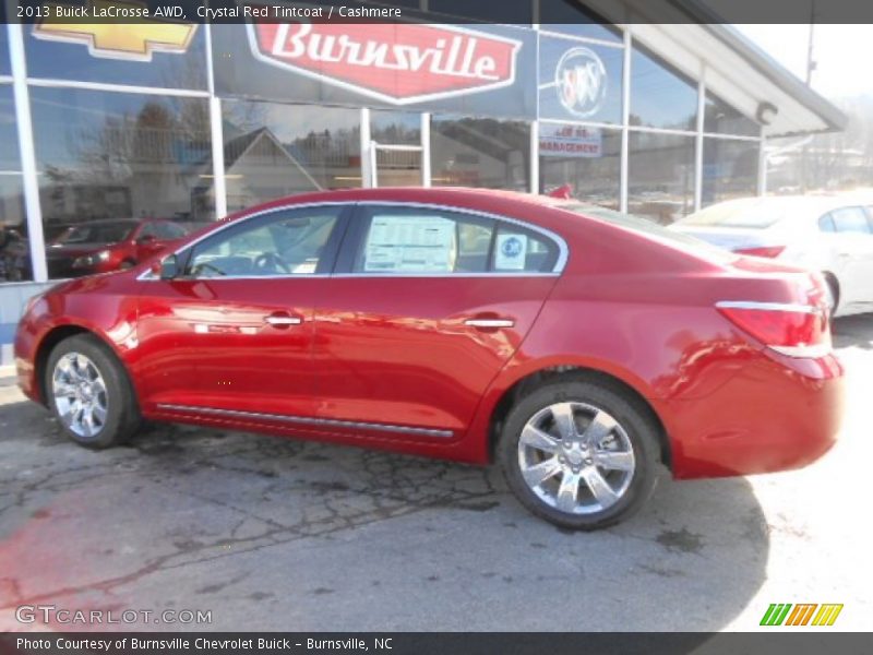 Crystal Red Tintcoat / Cashmere 2013 Buick LaCrosse AWD