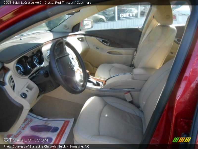 Crystal Red Tintcoat / Cashmere 2013 Buick LaCrosse AWD