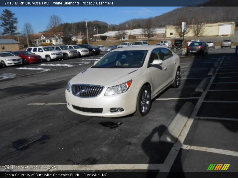 White Diamond Tricoat / Cashmere 2013 Buick LaCrosse FWD