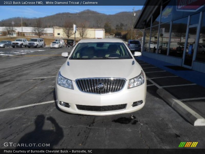 White Diamond Tricoat / Cashmere 2013 Buick LaCrosse FWD