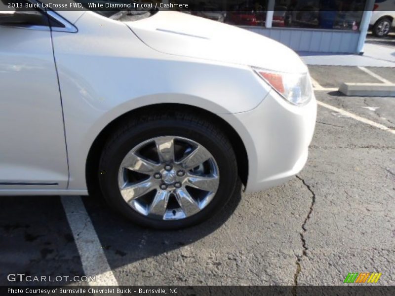 White Diamond Tricoat / Cashmere 2013 Buick LaCrosse FWD