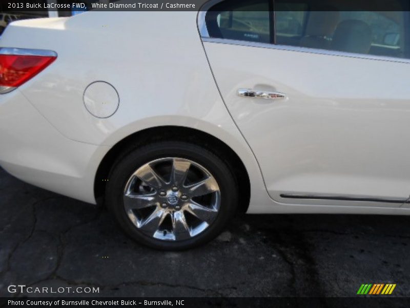 White Diamond Tricoat / Cashmere 2013 Buick LaCrosse FWD
