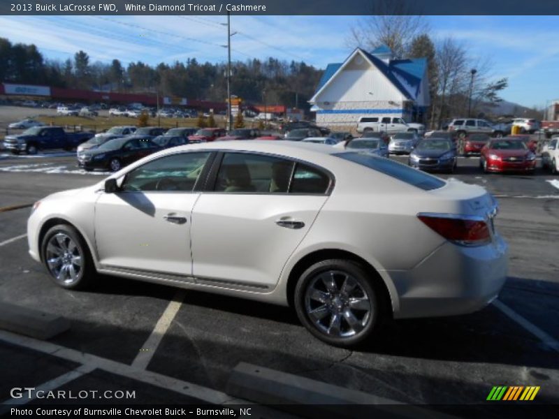 White Diamond Tricoat / Cashmere 2013 Buick LaCrosse FWD