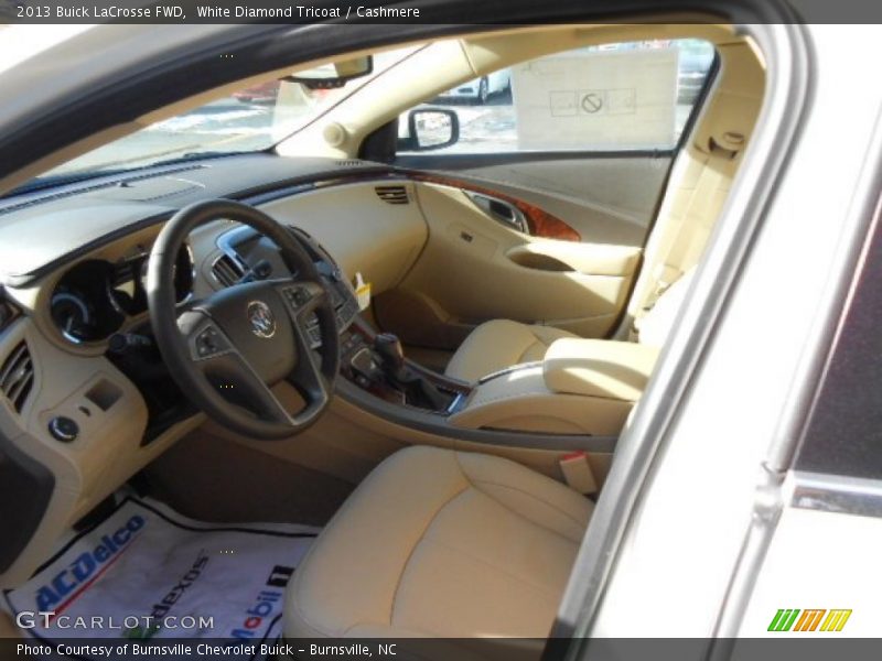 White Diamond Tricoat / Cashmere 2013 Buick LaCrosse FWD