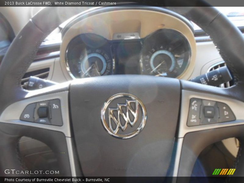 White Diamond Tricoat / Cashmere 2013 Buick LaCrosse FWD