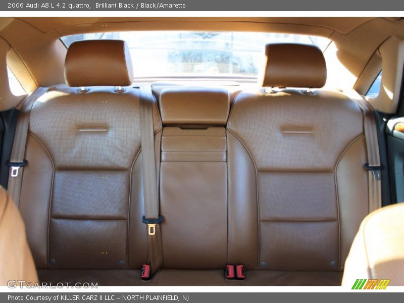 Brilliant Black / Black/Amaretto 2006 Audi A8 L 4.2 quattro