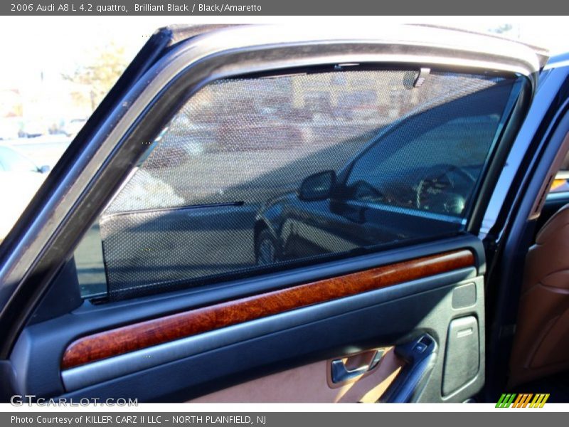 Brilliant Black / Black/Amaretto 2006 Audi A8 L 4.2 quattro