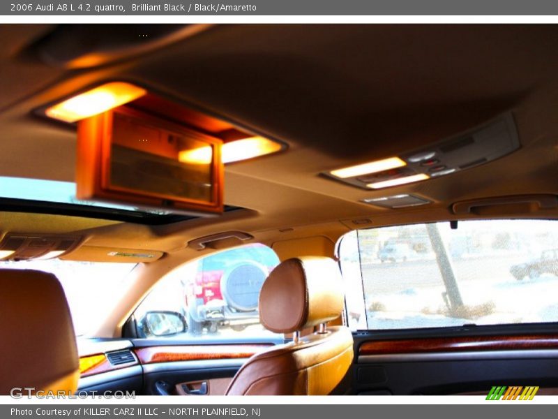 Brilliant Black / Black/Amaretto 2006 Audi A8 L 4.2 quattro