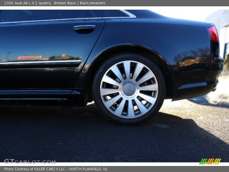 Brilliant Black / Black/Amaretto 2006 Audi A8 L 4.2 quattro