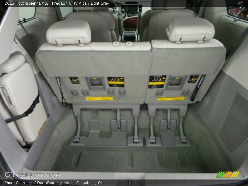 Predawn Gray Mica / Light Gray 2013 Toyota Sienna XLE