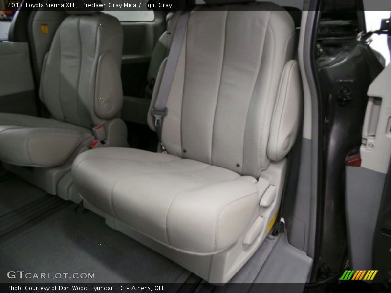 Predawn Gray Mica / Light Gray 2013 Toyota Sienna XLE