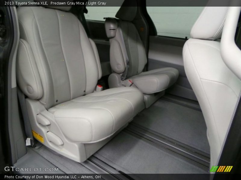 Predawn Gray Mica / Light Gray 2013 Toyota Sienna XLE