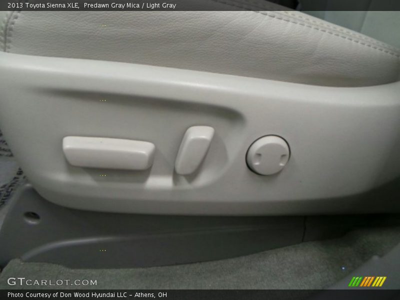 Predawn Gray Mica / Light Gray 2013 Toyota Sienna XLE