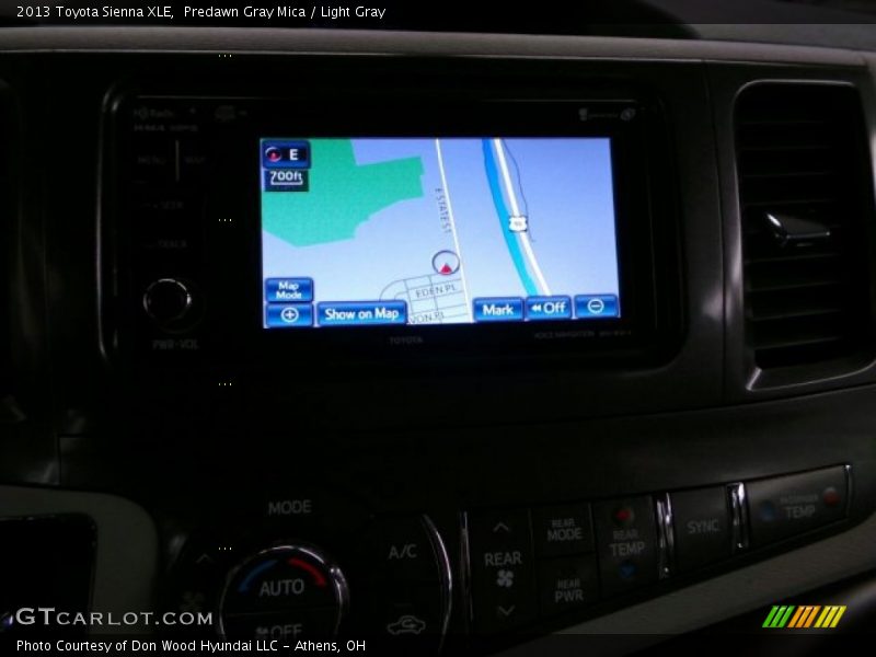 Predawn Gray Mica / Light Gray 2013 Toyota Sienna XLE