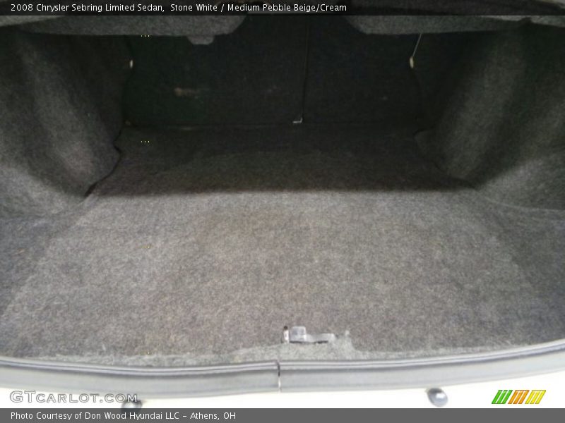 Stone White / Medium Pebble Beige/Cream 2008 Chrysler Sebring Limited Sedan