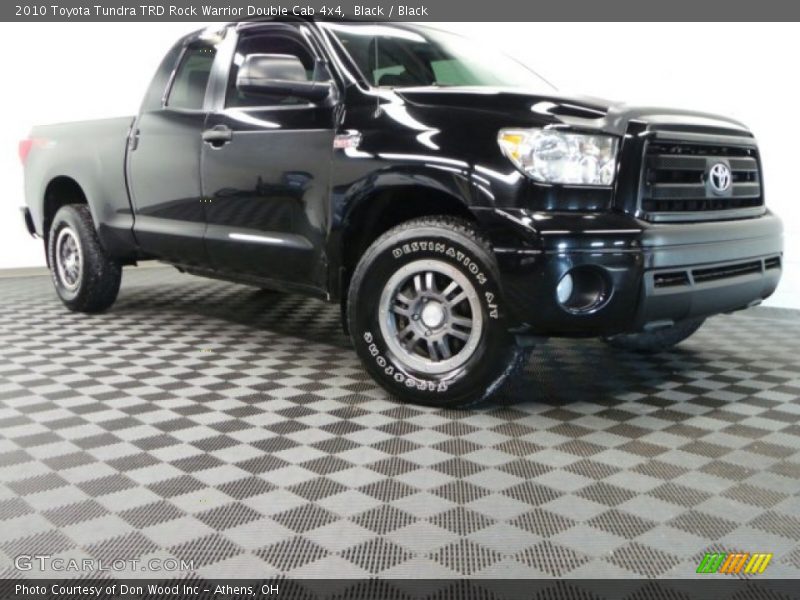 Black / Black 2010 Toyota Tundra TRD Rock Warrior Double Cab 4x4