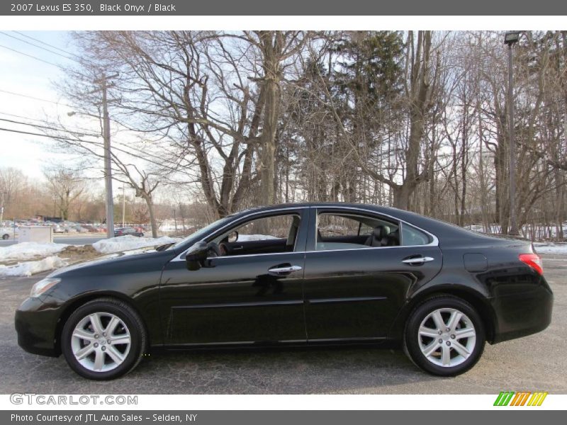 Black Onyx / Black 2007 Lexus ES 350