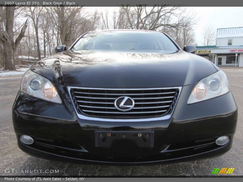 Black Onyx / Black 2007 Lexus ES 350