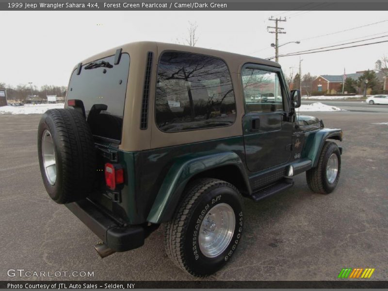 Forest Green Pearlcoat / Camel/Dark Green 1999 Jeep Wrangler Sahara 4x4