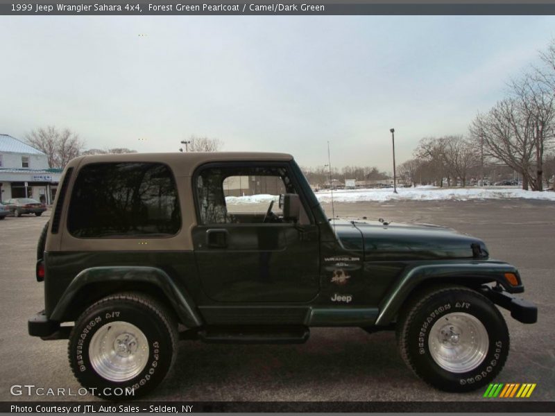 Forest Green Pearlcoat / Camel/Dark Green 1999 Jeep Wrangler Sahara 4x4