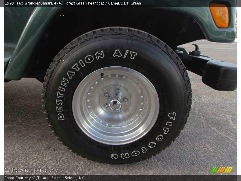 Custom Wheels of 1999 Wrangler Sahara 4x4