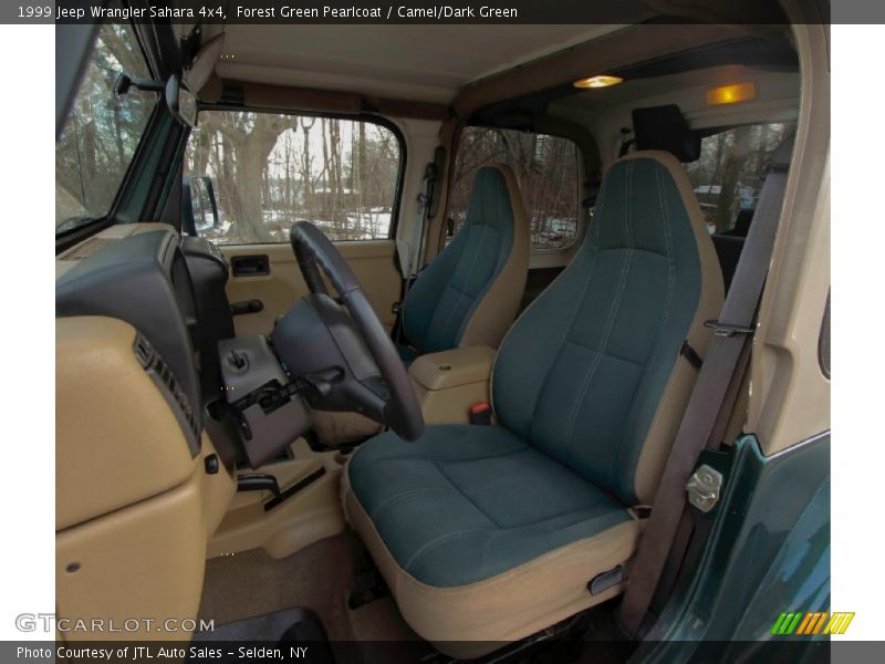 1999 Wrangler Sahara 4x4 Camel/Dark Green Interior