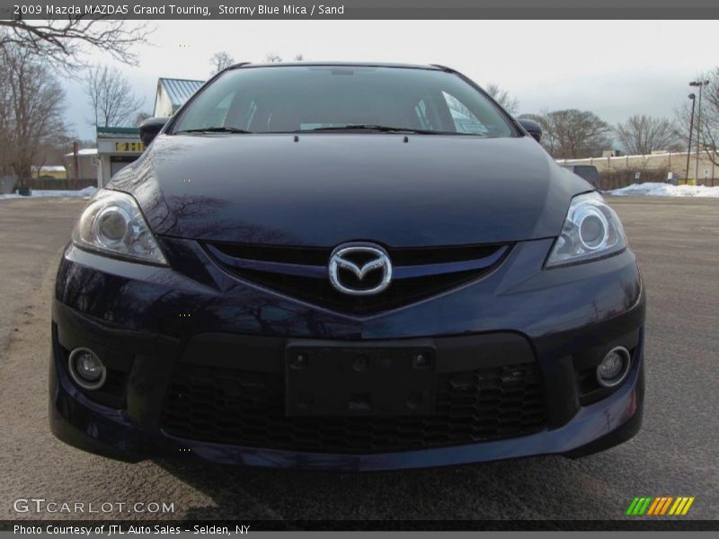 Stormy Blue Mica / Sand 2009 Mazda MAZDA5 Grand Touring