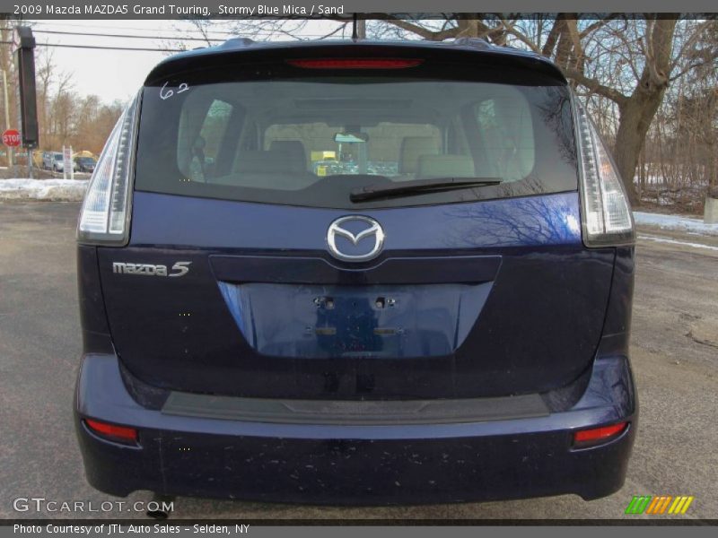 Stormy Blue Mica / Sand 2009 Mazda MAZDA5 Grand Touring