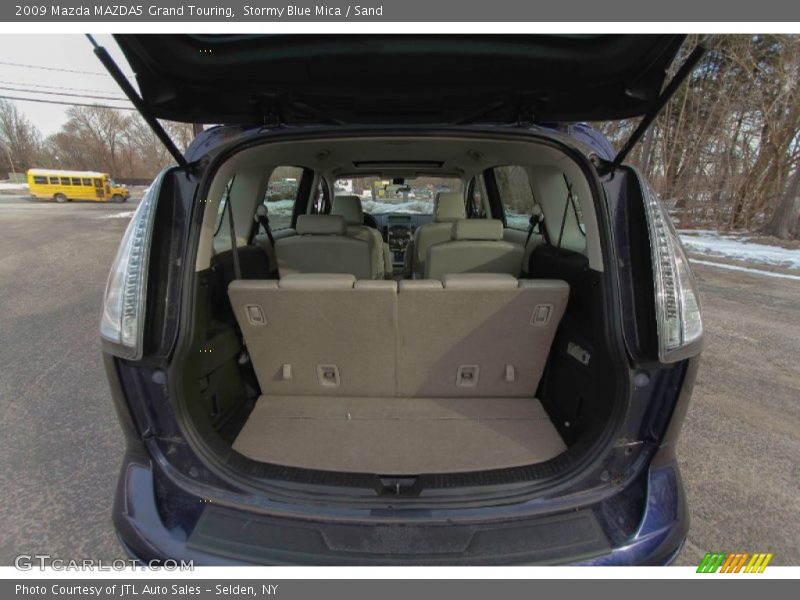 Stormy Blue Mica / Sand 2009 Mazda MAZDA5 Grand Touring