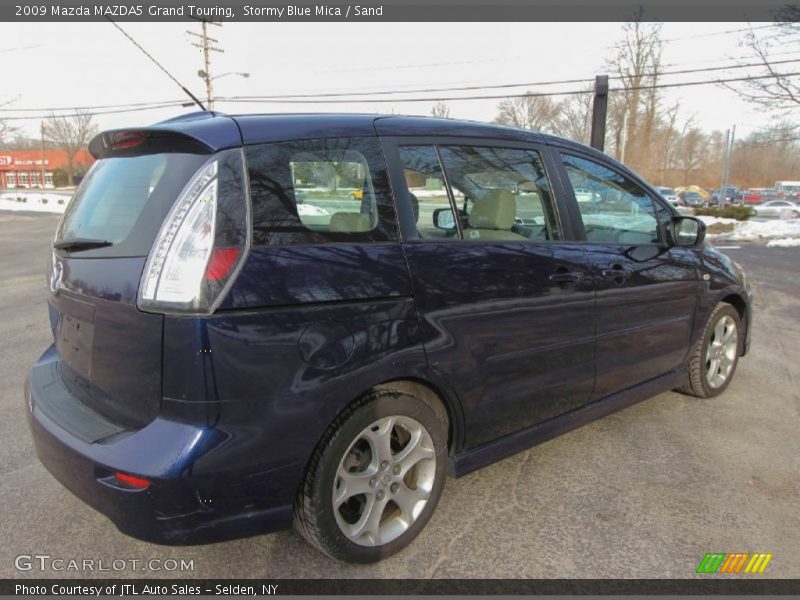 Stormy Blue Mica / Sand 2009 Mazda MAZDA5 Grand Touring