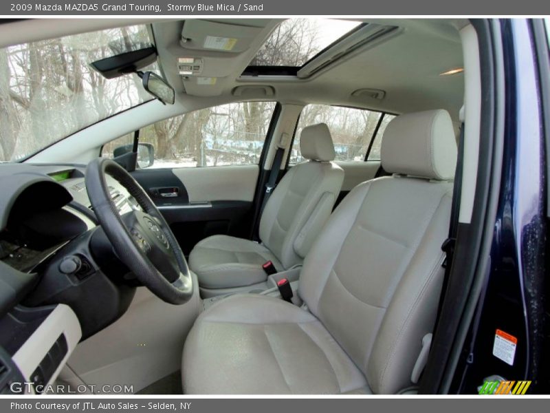Front Seat of 2009 MAZDA5 Grand Touring